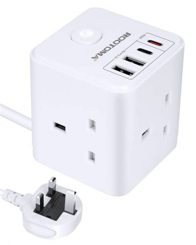 Cube Extension Lead for Multiple Devices