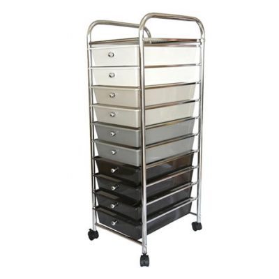 KCT Mobile 10 Drawer Storage Trolley