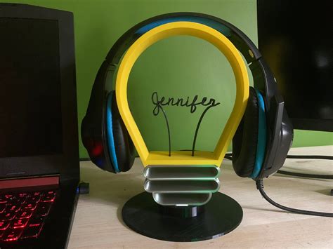 Custom Headphone Stand Gift for Gamer Boyfriend