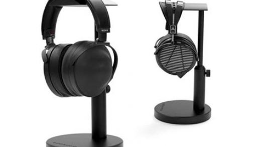 Woo Audio Universal Adjustable Height Aluminium Dual Headphone Stand