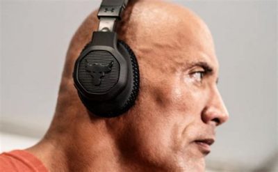 Under Armour Project Rock Over-Ear Training Headphones by JBL