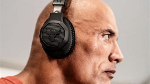 Under Armour Project Rock Over-Ear Training Headphones by JBL